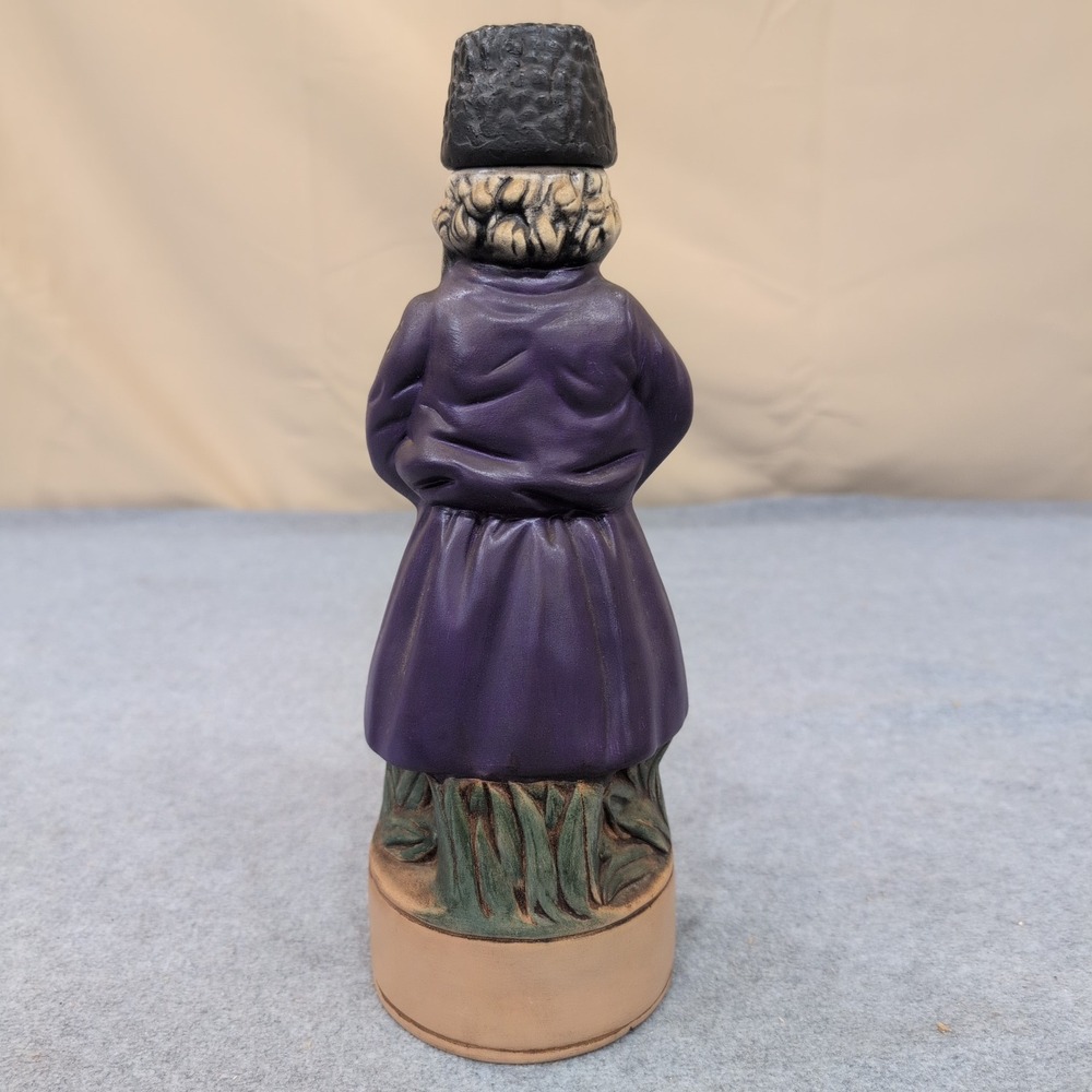 Vintage Alberta's 1966 Hand Signed Ceramic Russian Vodka Man Decanter Figurine - Picture 4 of 7